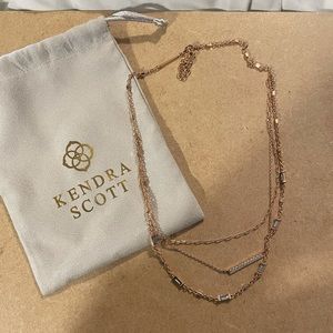 Kendra Scott Addison Triple Strand Necklace